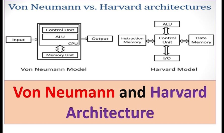 5 Differences between von neumann and harvard architecture